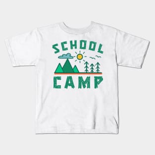 School Camp Field Day 2024 Summer Break Vacation Trip Kids T-Shirt